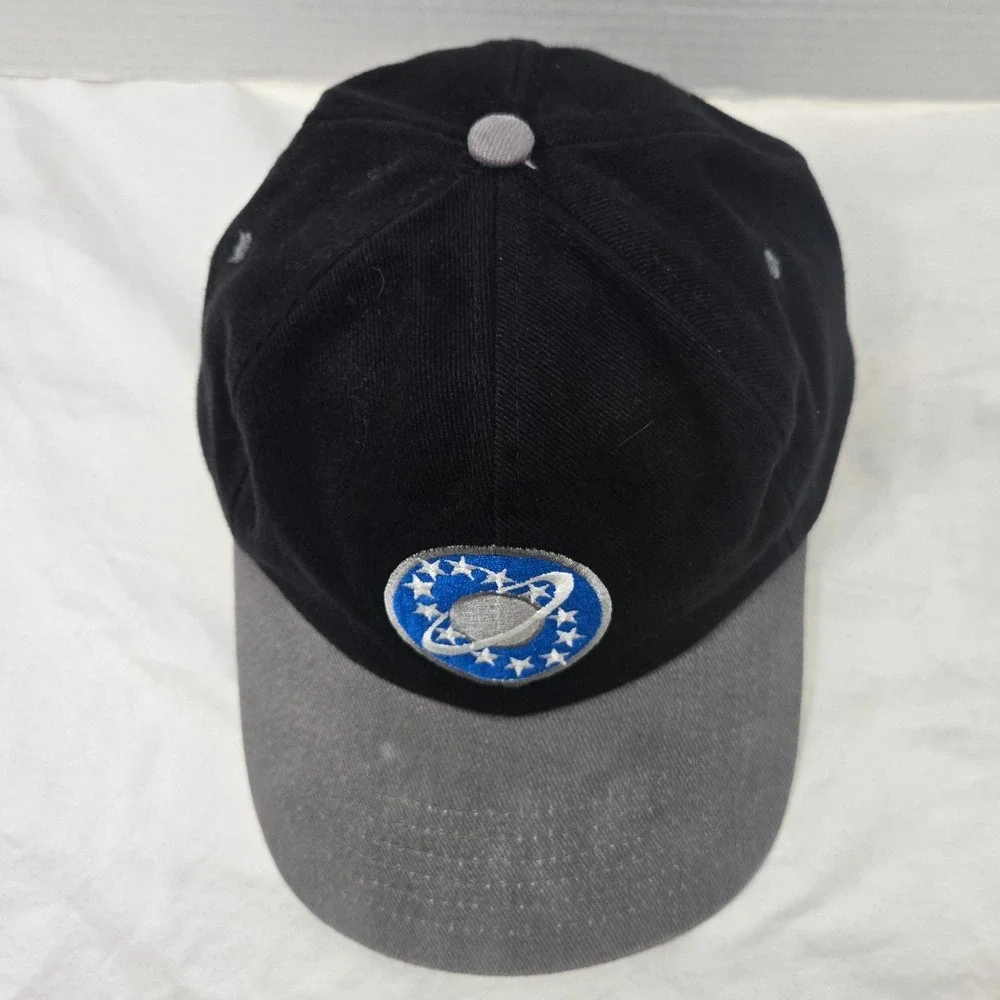 Vintage 1999 Galaxy Quest Movie Promo Hat Black Mens Snapback NSEA Sci‎ Fi 90s